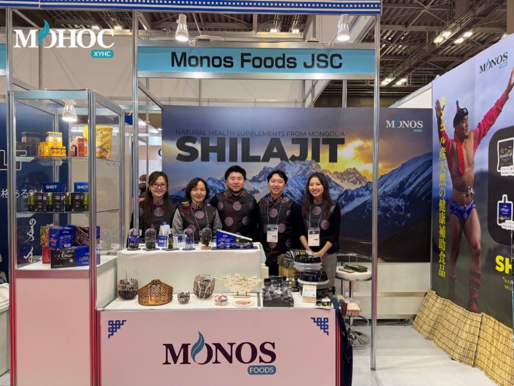 Монос Хүнс ХК бүтээгдэхүүнүүдээ "Foodex Japan 2026" олон улсын экспод танилцуулж байна