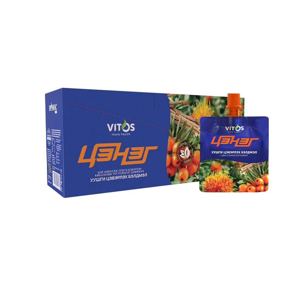 VITOS | ЦЭНЭГ Уушги цэвэрлэх бэлдмэл – 1ш