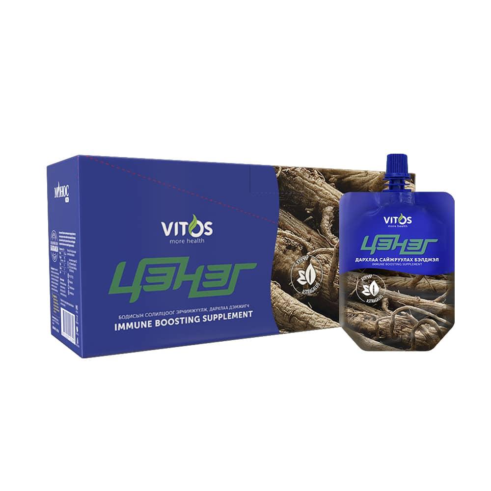 VITOS | ЦЭНЭГ Дархлаа сайжруулах бэлдмэл – 1ш
