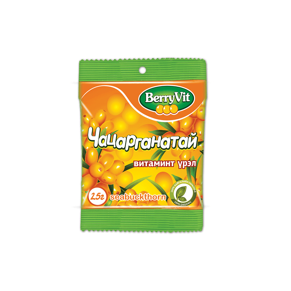 BerryVit Витаминт үрэл - Чацарганатай