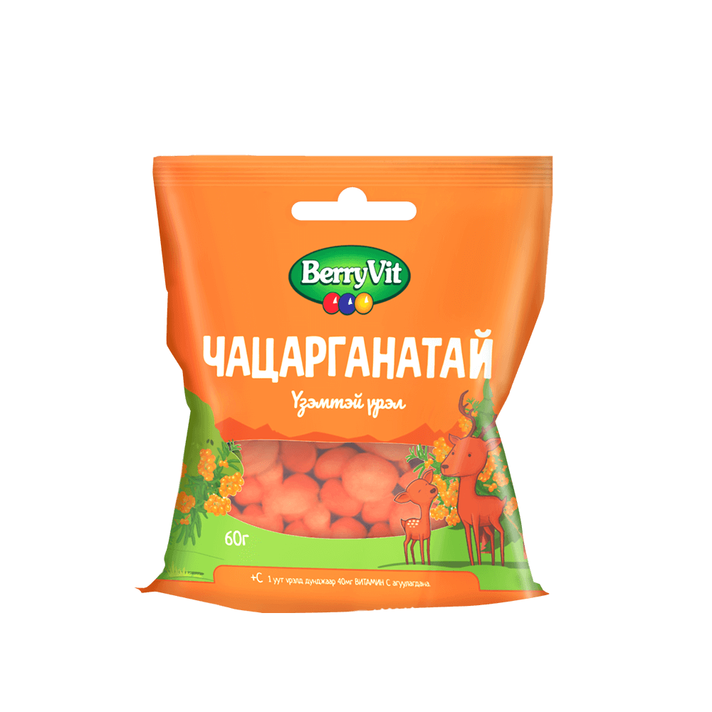 BerryVit Үзэмтэй үрэл - Чацарганатай