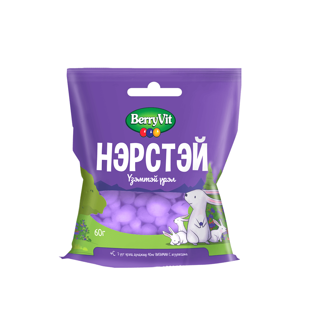 BerryVit Үзэмтэй үрэл - Нэрстэй
