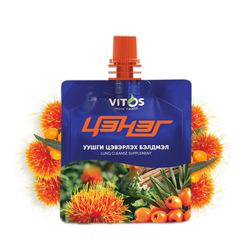 VITOS | ЦЭНЭГ Уушги цэвэрлэх бэлдмэл – 1ш