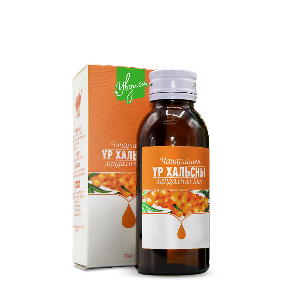 Увдист - Чацарганын үр хальсны хандалмал тос