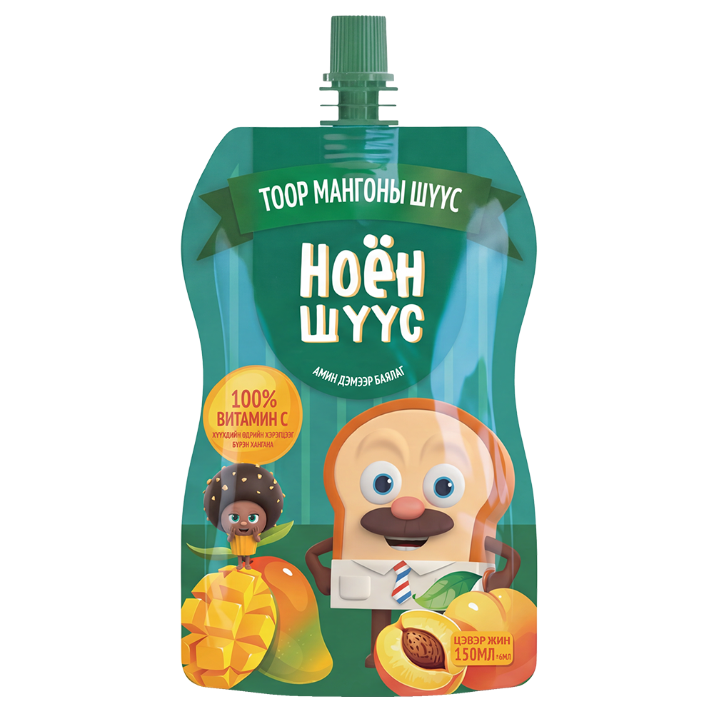 Ноён шүүс – Тоор, мангоны шүүс